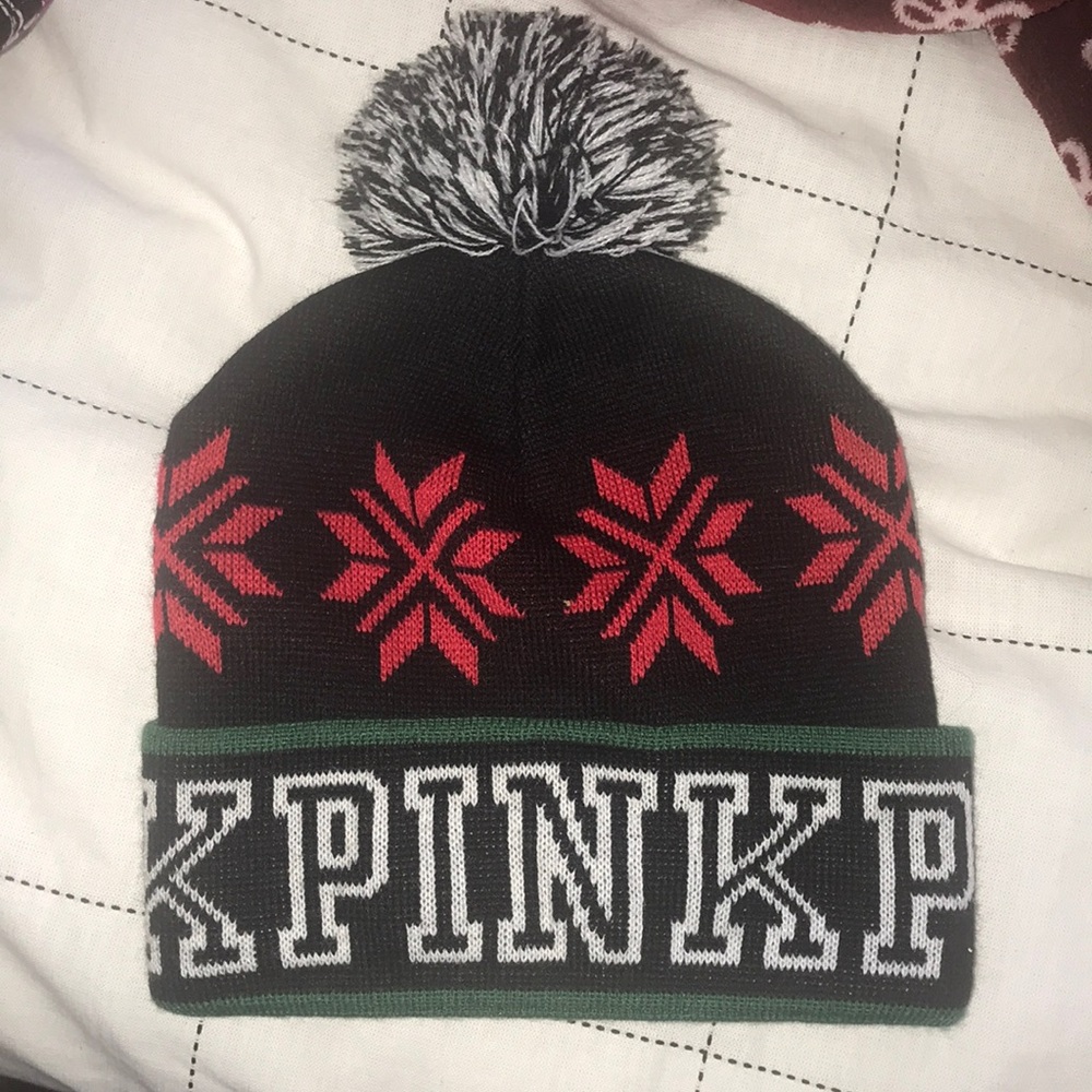 Pink beanie